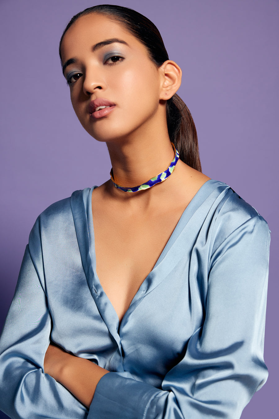 Purple Rhapsody Multiway Choker