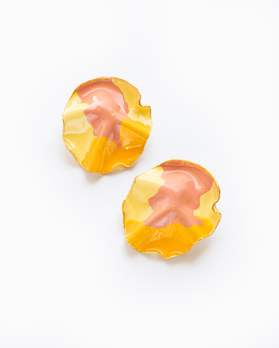 Sunrise Swirl earrings